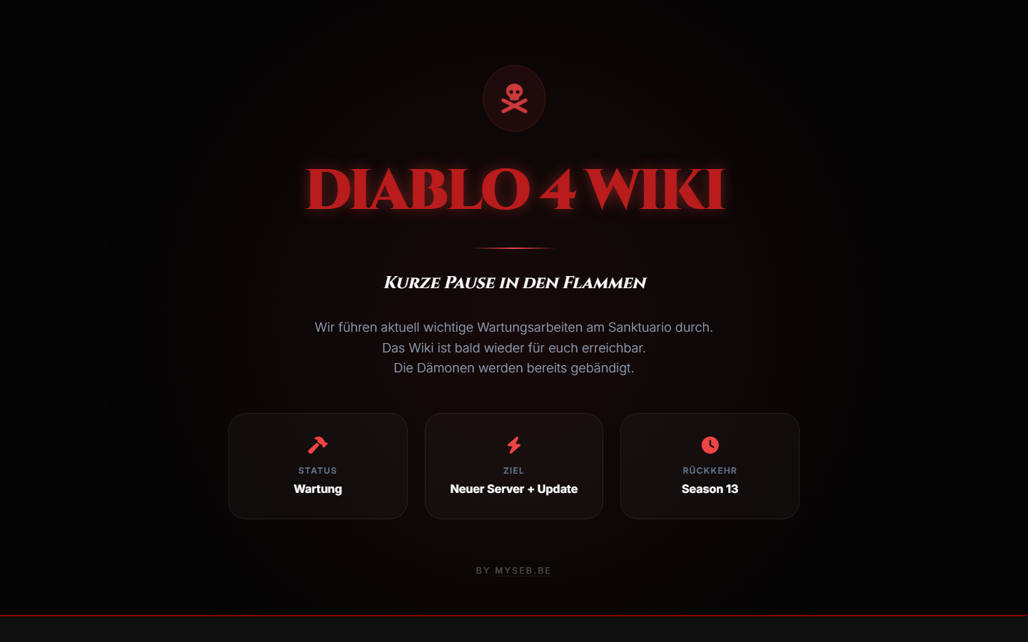 Project view of Diablo 4 Wiki