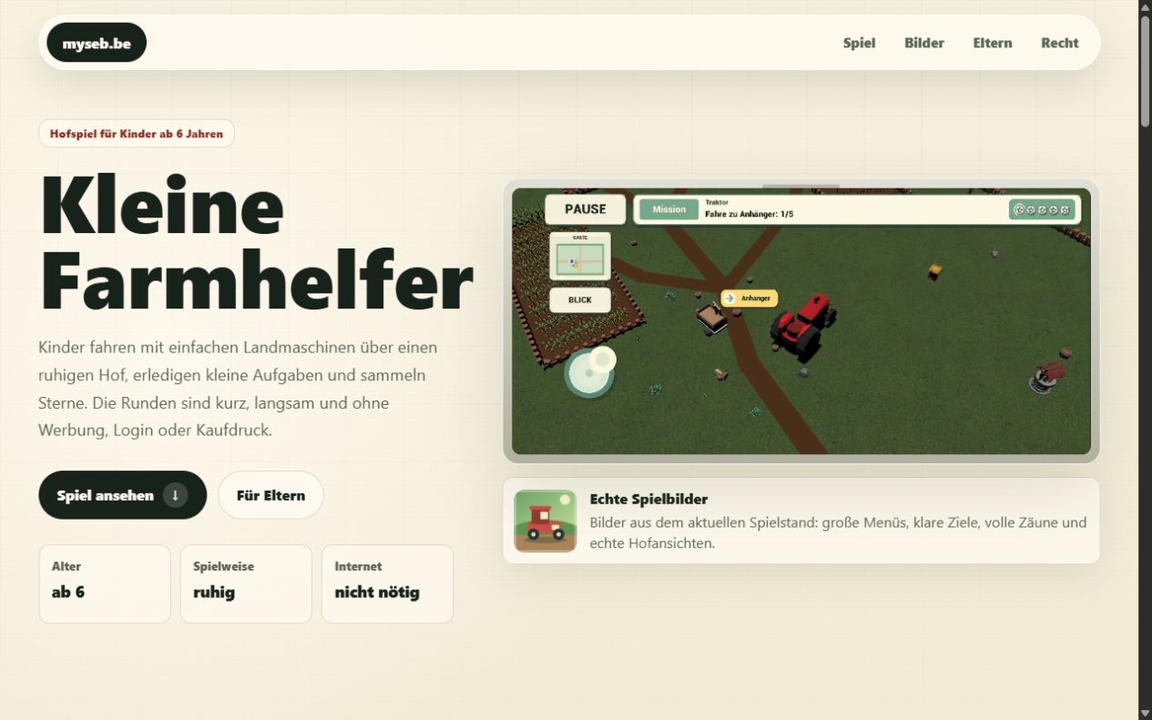 Projektansicht von Kleine Farmhelfer